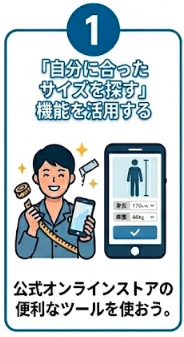 Bakune(バクネ)メンズ サイズ感