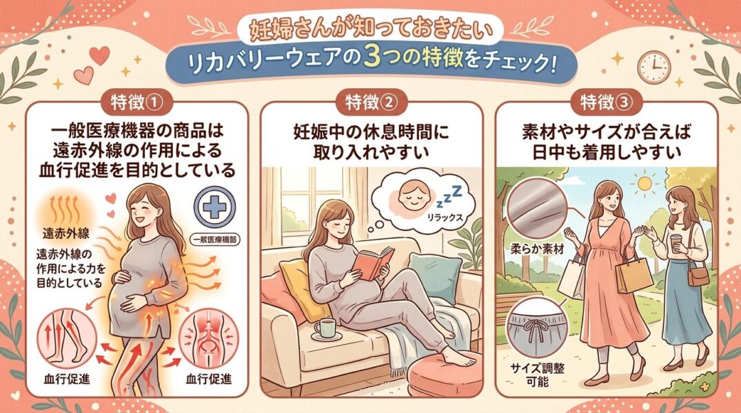 リカバリーウェア　妊婦　